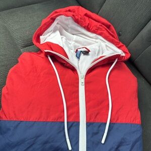 Red and Blue Jacket